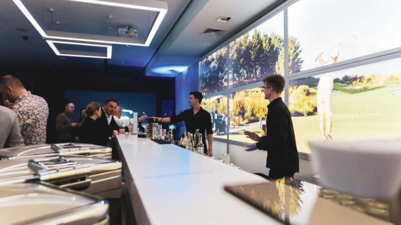 Otwarcie WaWa Golf Lounge przez ANQ Events